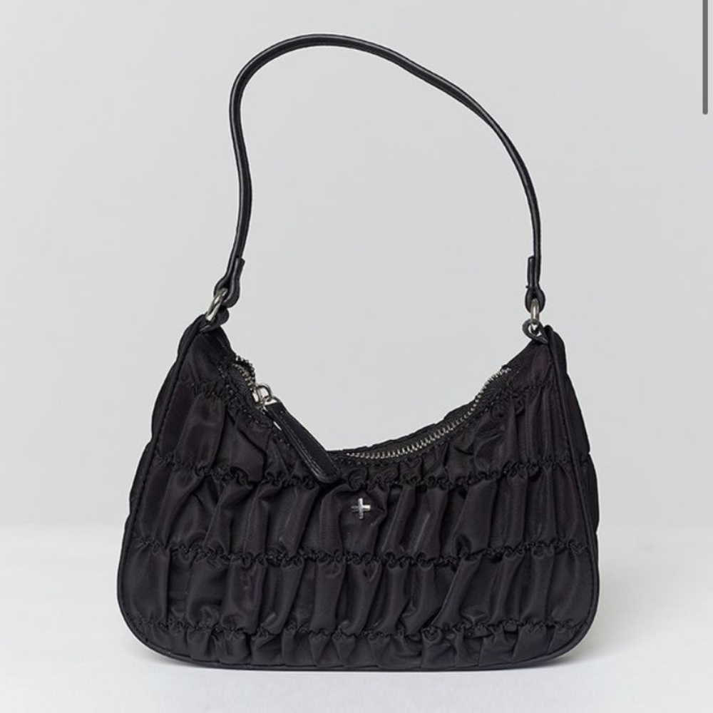 Black shoulder bag